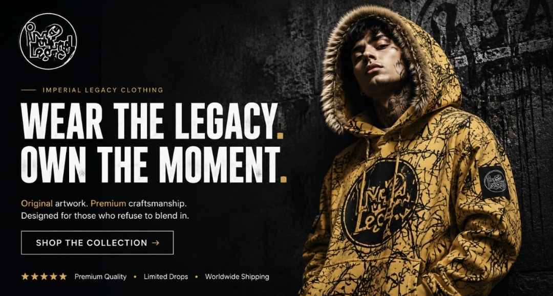 Young person in yellow patterned hoodie with hood up, standing against a dark background with graffiti, looking to the side.